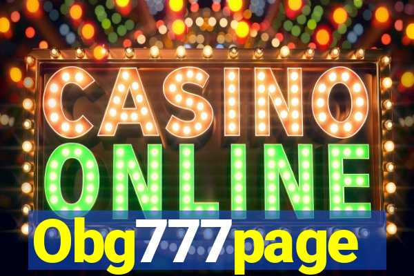 Obg777page