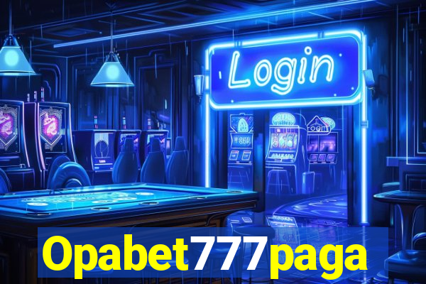Opabet777paga