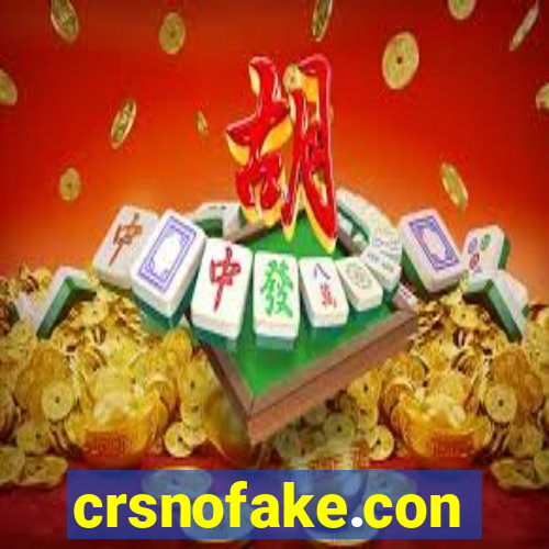 crsnofake.con