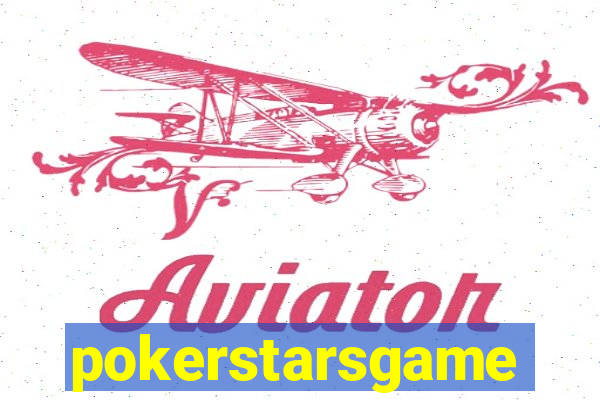 pokerstarsgame