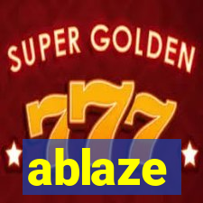 ablaze